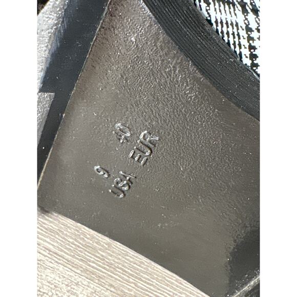 New! Jeffrey Campbell Cloudy Chelsea Rain Boots Size 8 Black and White Plaid - Picture 7 of 9